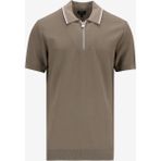 Fabrika Polo Yaka Basic Düz Haki Erkek Kazak F5SM-KZK 2079 - 2XL