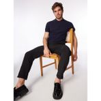 Fabrika Polo Yaka Basic Düz Lacivert Erkek Kazak F4SM-TST 0771 - XL