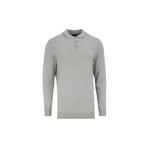 Fabrika Polo Yaka Basic Kazak, S, F4WM-KZK 2843, Gri Melanj, Erkek