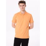 Fabrika Polo Yaka Düz Turuncu Erkek T-Shirt LEGOLAS Y - 2XL