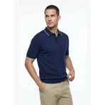 Fabrika Polo Yaka Slim Fit Kazak, M, 5003325540, Lacivert, Erkek