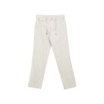 Fabrika Regular Fit Çizgili Chino Pantolon, 52, 5003083585, Bej, Erkek