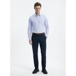 Fabrika Regular Fit Çizgili Gömlek Maydos 504 Y, L, 5003326655, Mavi, Erkek