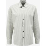 Fabrika Relaxed Gömlek Yaka Çizgili Gri Erkek Gömlek F4SM-GML 0254 - XL