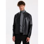 Fabrika Siyah Erkek Deri Mont F5WM-MNT 2502 - XL