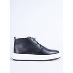 Fabrika Siyah Erkek Deri Sneaker BELFORD - 40