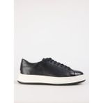 Fabrika Siyah Erkek Deri Sneaker JAROD - 42