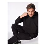 Fabrika Siyah Erkek Lastikli Jogger Su İtici - Bi Strech Chino Pantolon F4SM-PNT 0123