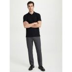 Fabrika Siyah Erkek Regular Fit Polo T-Shirt Nobro Cepsız Nb - 2XL