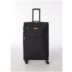 Fabrika Siyah Unisex 36x55x22 cm Büyük Boy Çekçekli Kumaş Valiz 28