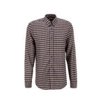 Fabrika Slim Fit Alttan Britli Yaka Ekose Gömlek, S, 5003274109, Lacivert, Erkek