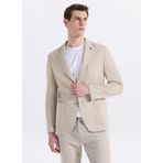 Fabrika Slim Fit Armürlü Ceket, M, 5003328098, Bej, Erkek