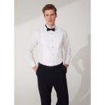 Fabrika Slim Fit Ata Yaka Düz Beyaz Erkek Gömlek HANAKO ATA - XL