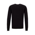 Fabrika Slim Fit Bisiklet Yaka Kazak, L, F5WM-KZK 2883, Siyah, Erkek
