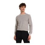 Fabrika Slim Fit Çizgili Kazak, S, 5003276957, Vizon, Erkek