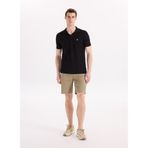Fabrika Slim Fit Diyagonal Bermuda Şort, 52, 5003328540, Haki, Erkek