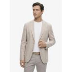 Fabrika Slim Fit Düz Blazer Ceket, 46, 5003328142, Bej, Erkek