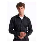 Fabrika Slim Fit Gömlek, 2XL, 5003274391, Siyah, Erkek