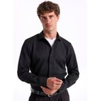 Fabrika Slim Fit Gömlek, XL, 5003274391, Siyah, Erkek