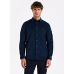 Fabrika Slim Fit Gömlek Yaka Düz Lacivert Erkek Gömlek F5WM-GML 2378 - XL