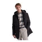 Fabrika Slim Fit Kapitone Kaban, M, 5003277010, Siyah, Erkek