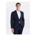Fabrika Slim Fit Lacivert Erkek Çizgili Ceket NAPOLİ- FT- 2A