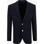 Fabrika Slim Fit Siyah Erkek Petek Desenli Ceket Napoli -B - 54