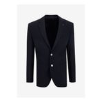 Fabrika Slim Fit Siyah Erkek Petek Desenli Ceket NAPOLİ -B