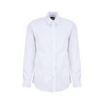 Fabrika Slim Fit Sumos Yaka Armürlü Gömlek, 41, 5003284081, Beyaz, Erkek