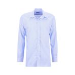 Fabrika Slim Fit Sumos Yaka Çizgili Açık Mavi Gömlek, 42, 5003284074, Açık Mavi, Erkek