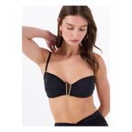 Fabrika Straplez Bikini Üst 24-LORENS, 36, 5003114406, Siyah, Kadın