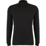 Fabrika Tam Balıkçı Yaka Basic Düz Siyah Erkek Kazak F4WM-KZK 2845 - 2XL