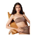 Fabrika Tek Omuz Bikini Üst, 42, 5003114439, Vizon, Kadın