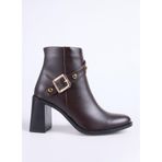 Fabrika Topuklu Bot BLOCK-BLENID, 37, 5003288038, Kahve, Kadın