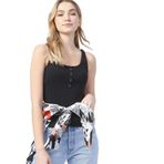 Fabrika U Yaka Fitilli Atlet, L, 5002782853, Siyah, Kadın