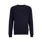 Fabrika V Yaka Basic Düz Lacivert Erkek Kazak F5WM-KZK 2557 - 2XL