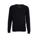 Fabrika V Yaka Basic Düz Siyah Erkek Kazak F5WM-KZK 2557 - L