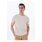 Fabrika Vizon Erkek Bisiklet Yaka Basic Fit Flamlı T-Shirt F5SM-TST 2730