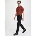 Fabrika Vizon Slim Fit Chino Pantolon, 46, 5003328209, Siyah, Erkek