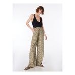 Fabrika Yeşil - Çok Renkli Kadın Bol Kesim Pantolon F4SL-PNT0404