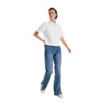 Fabrika Yüksek Bel Normal Paça Straight Kadın Denim Pantolon F5Wl-Pnt0190, İndigo, 26