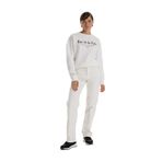 Fabrika Yüksek Bel Regular Straight Denim Pantolon, 25, 5003274305, Beyaz, Kadın