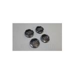 Fabrikasyon 4 X Audi A4 B6 B7 8e 01-09 Çelik Jant Göbeği 68mm Takım Siyah