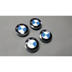 Fabrikasyon 4 x Bmw 5 Serisi G30 G31 F90 Çelik Jant Göbek Seti Oem Tip 56MM - 001-Renkli