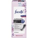 Facelle Günlük Ped String Siyah 28'li Yumuşak Mikro Perforje Yüzey ile Güvenli Konfor