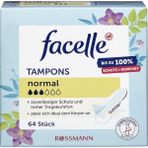 Facelle Tampon 64'lü - Güvenilir Koruma ve Ekstra Yumuşak Dokusu ile