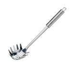 Fackelmann 40477 30 cm Nirosta Oval Griff Spaghetti Kepçe