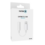Factor-M Lightning To 3.5Mm Dönüştürücü Kablo -Beyaz