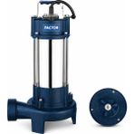 Factor WVSD-1100WB 1.5 Hp Bıçaklı Kirli Su Dalgıç Pompası 220V