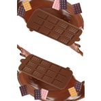 Factorial 12'li Mini Çikolata Kalıbı Silikon Kahverengi Şeker Muffin Kurabiye Kalıp Pasta Tabağı Mutfak Servis